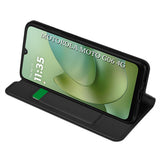 Husa pentru Motorola Moto G06, Techsuit Magskin Book, negru