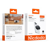 Suport de birou Mcdodo Pliabil Magnetic Phone Stand (MR-7910), cu Multi-Angle Support, Piele, negru