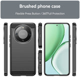 Husa pentru Honor Magic8 Lite, Techsuit Carbon Silicone, albastru