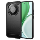 Husa pentru Honor Magic8 Lite, Techsuit Carbon Silicone, albastru