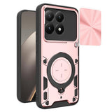 Husa pentru Xiaomi 15T, Techsuit CamGuard Pro, roz auriu