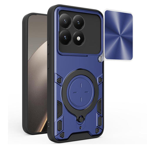 Husa pentru Xiaomi 15T, Techsuit CamGuard Pro, albastru