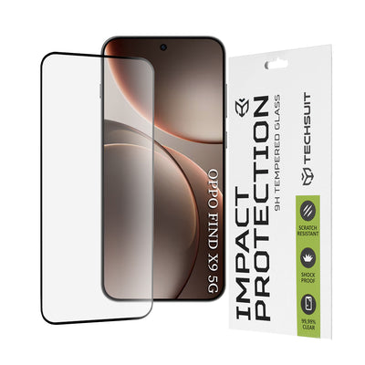 Folie de protectie pentru OPPO Find X9, Techsuit 111D Full Cover / Full Glue Glass