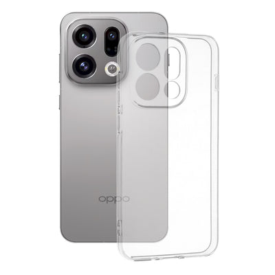 Husa pentru OPPO Find X9, Techsuit Clear Silicone, transparenta