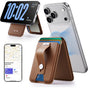 Portofel ESR Geo HaloLock Wallet Stand (2K6091062), maro