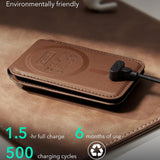 Portofel ESR Geo HaloLock Wallet Stand (2K6091062), maro