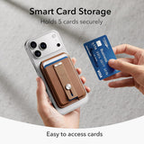 Portofel ESR Geo HaloLock Wallet Stand (2K6091062), maro