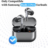 Husa pentru (3 pack) Replacement Ear Tips AirVibe (ET3) -pentru Samsung Galaxy Buds 3 Pro, Premium Silicon S, M, L Sizes, Techsuit, alb