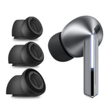 Husa pentru (3 pack) Replacement Ear Tips AirVibe (ET3) -pentru Samsung Galaxy Buds 3 Pro, Premium Silicon S, M, L Sizes, Techsuit, alb