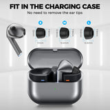 Husa pentru (3 pack) Replacement Ear Tips AirVibe (ET3) -pentru Samsung Galaxy Buds 3 Pro, Premium Silicon S, M, L Sizes, Techsuit, alb