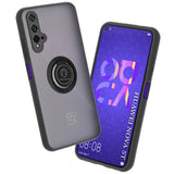 Husa pentru Huawei Nova 5T, Techsuit Glinth, negru
