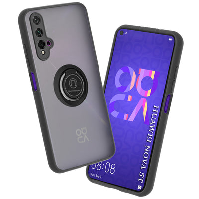 Husa pentru Huawei Nova 5T, Techsuit Glinth, negru