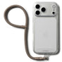 Ringke Universal Holder Hand Strap Link Flow P-Type, Crossbody Lanyard pentru Phone Cases, reglabil, Mocha Mousse