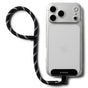 Ringke Universal Holder Hand Strap Link Flow P-Type, Crossbody Lanyard pentru Phone Cases, reglabil, Shade Negru