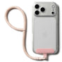 Ringke Universal Holder Hand Strap Link Flow P-Type, Crossbody Lanyard pentru Phone Cases, reglabil, Candy Roz
