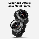Husa smartwatch pentru Samsung Galaxy Watch8 Classic, Ringke, negru