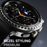 Husa smartwatch pentru Samsung Galaxy Watch8 Classic, Ringke, negru
