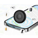 Dispozitiv anti-pierdere Acefast Smart Tracker (S1), Compatible cu Apple Find My (iOS Only), Bluetooth, 230mAh, negru