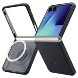 Husa pentru Samsung Galaxy Z Flip7, Spigen Caseology Nano Pop MagSafe (ACS11158), negru