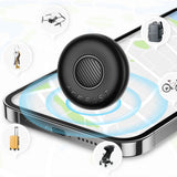 Dispozitiv anti-pierdere Acefast (4pack) Smart Tracker (S1), Compatible cu Apple Find My (iOS Only), Bluetooth, 230mAh, negru