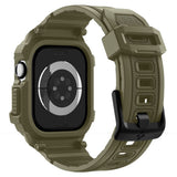 Curea pentru Apple Watch 10 46mm, Spigen Rugged Armor Pro V2 (ACS10507), kaki