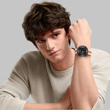 Curea pentru Samsung Galaxy Watch8 40mm, Techsuit Watchband (W078), verde inchis