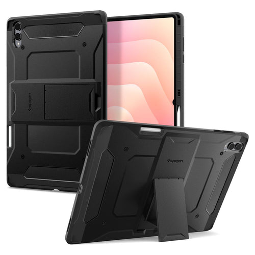 Husa tableta pentru Samsung Galaxy Tab S11 Ultra, Spigen Tough Armor (ACS10218), negru