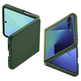 Husa pentru Samsung Galaxy Z Flip7, Spigen Caseology Nano Pop MagSafe (ACS11159), verde