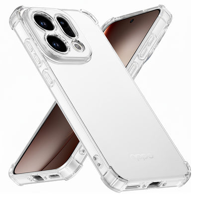 Husa pentru OPPO Find X9, Techsuit Shockproof Clear Silicone, transparenta
