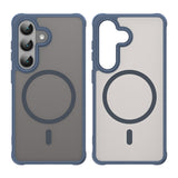Husa pentru Samsung Galaxy S26, Techsuit HaloFrost II MagSafe, bleumarin