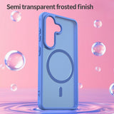 Husa pentru Samsung Galaxy S26, Techsuit HaloFrost II MagSafe, albastru