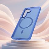 Husa pentru Samsung Galaxy S26, Techsuit HaloFrost II MagSafe, albastru