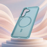 Husa pentru Samsung Galaxy S26, Techsuit HaloFrost II MagSafe, verde menta