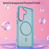 Husa pentru Samsung Galaxy S26, Techsuit HaloFrost II MagSafe, verde menta