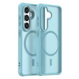 Husa pentru Samsung Galaxy S26, Techsuit HaloFrost II MagSafe, verde menta
