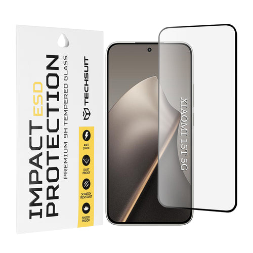 Folie de protectie pentru Xiaomi 15T, Techsuit ESD Glass