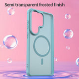Husa pentru Samsung Galaxy S26 Ultra, Techsuit HaloFrost II MagSafe, verde menta