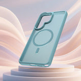 Husa pentru Samsung Galaxy S26 Ultra, Techsuit HaloFrost II MagSafe, verde menta