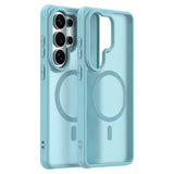 Husa pentru Samsung Galaxy S26 Ultra, Techsuit HaloFrost II MagSafe, verde menta