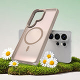 Husa pentru Samsung Galaxy S26 Ultra, Techsuit HaloFrost II MagSafe, auriu