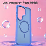 Husa pentru Samsung Galaxy S26 Ultra, Techsuit HaloFrost II MagSafe, albastru