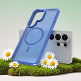 Husa pentru Samsung Galaxy S26 Ultra, Techsuit HaloFrost II MagSafe, albastru