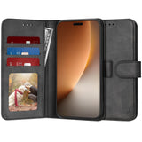 Husa pentru Honor Magic8 Pro, Techsuit Diary Book, negru