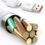Cablu Lito de date Magnetic 4in1 (LD21), 5A High Current, 100W Incarcare rapida, Magnetic Design, Integrat Smart Chip, alb
