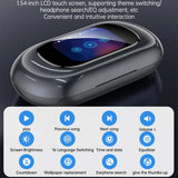 Casti wireless Yesido (YSP26), cu Bluetooth V5.4, LCD, Open-ear Design, 14.2mm Difuzor, 500mAh, negru