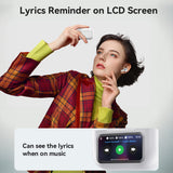 Casti wireless Yesido (TWS29), cu LCD Screen, TWS, Microfon, Bluetooth, In-ear, 360mAh, alb