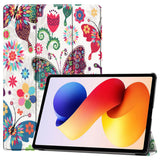 Husa tableta pentru Xiaomi Redmi Pad 2 Pro, Techsuit FoldPro, Butterfly
