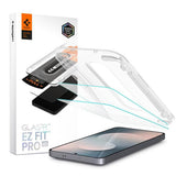 Folie de protectie pentru Samsung Galaxy S25 FE, Spigen (2 pack) Glas.tR EZ-FIT Pro HD (AGL10202)