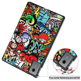 Husa tableta pentru Lenovo Idea Tab Plus 12.1, Techsuit FoldPro, Butterfly