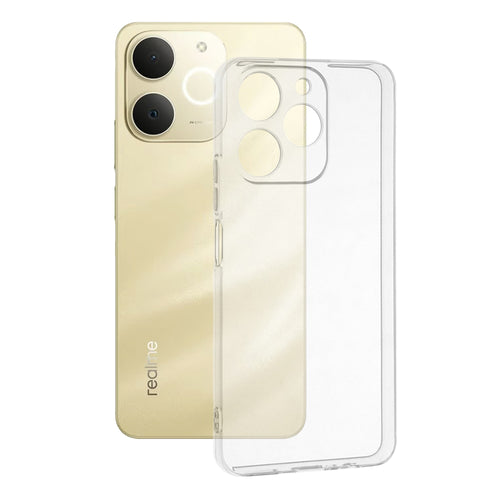 Husa pentru Realme Note 70T, Techsuit Clear Silicone, transparenta